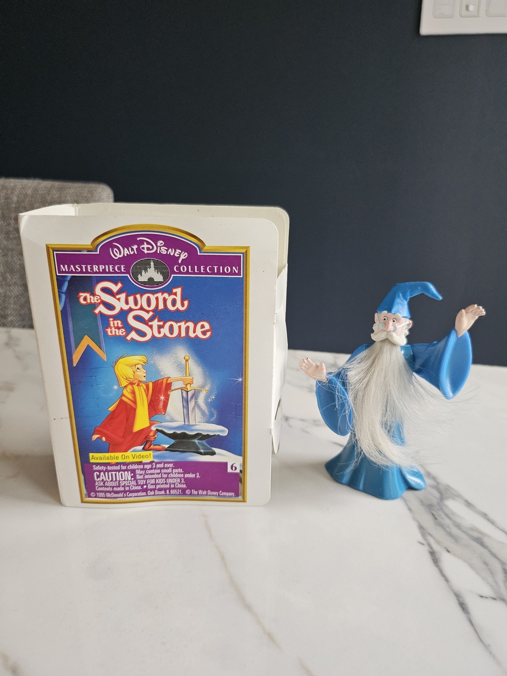 Walt Disney The Sword in the Stone Merlin Figure